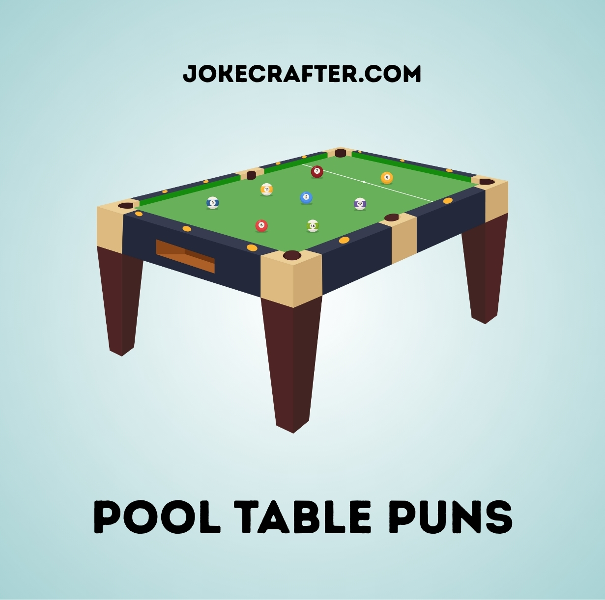 Pool table puns