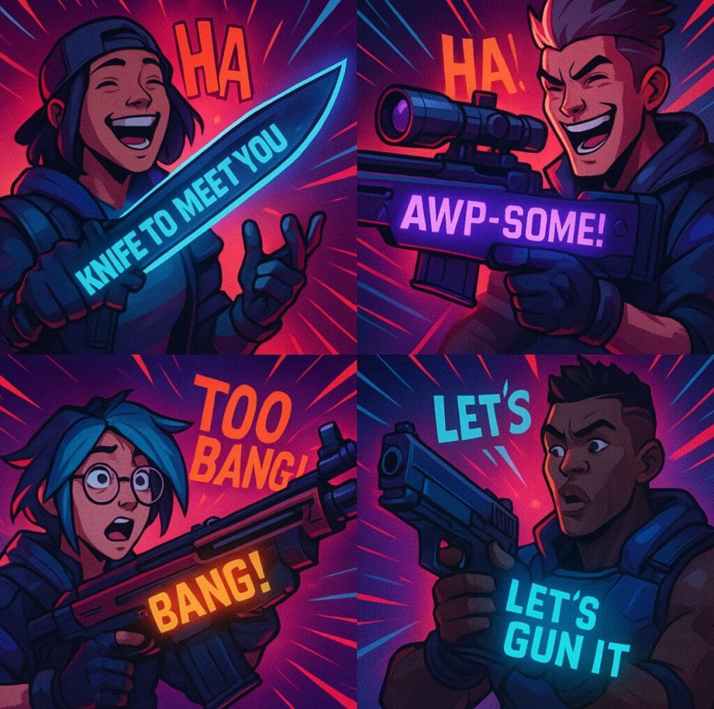 Valorant Weapon Puns That Hit Hard