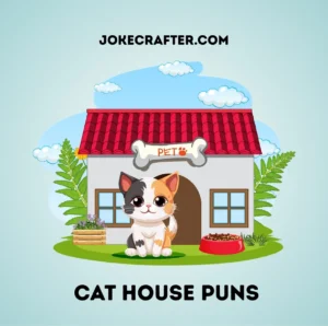 Cat House Puns