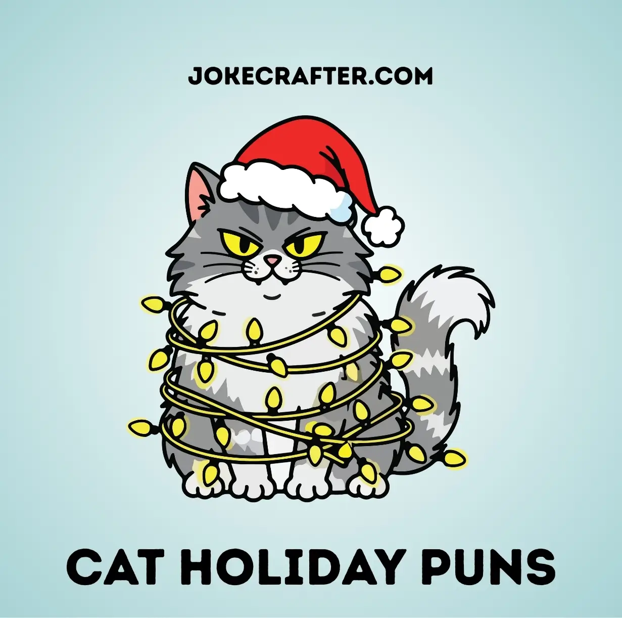Cat holiday puns