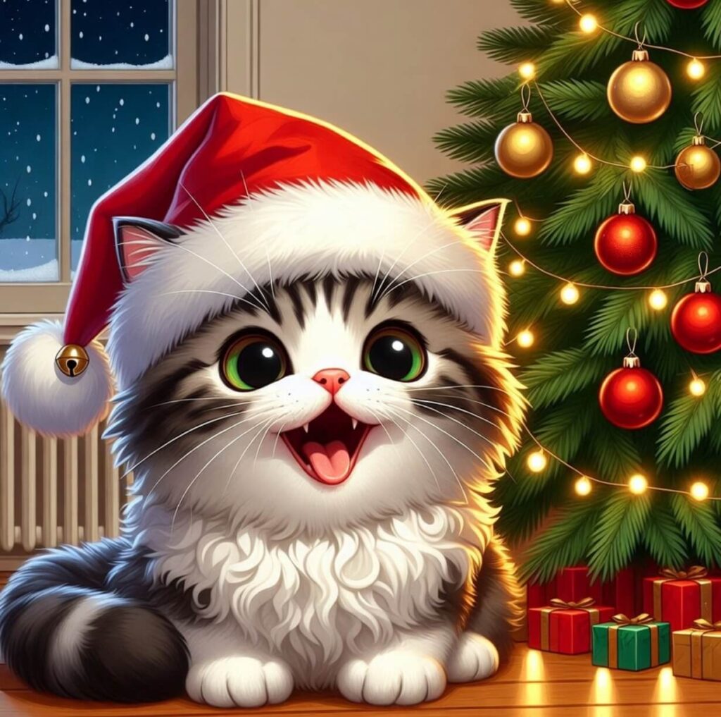 Christmas Cat Puns