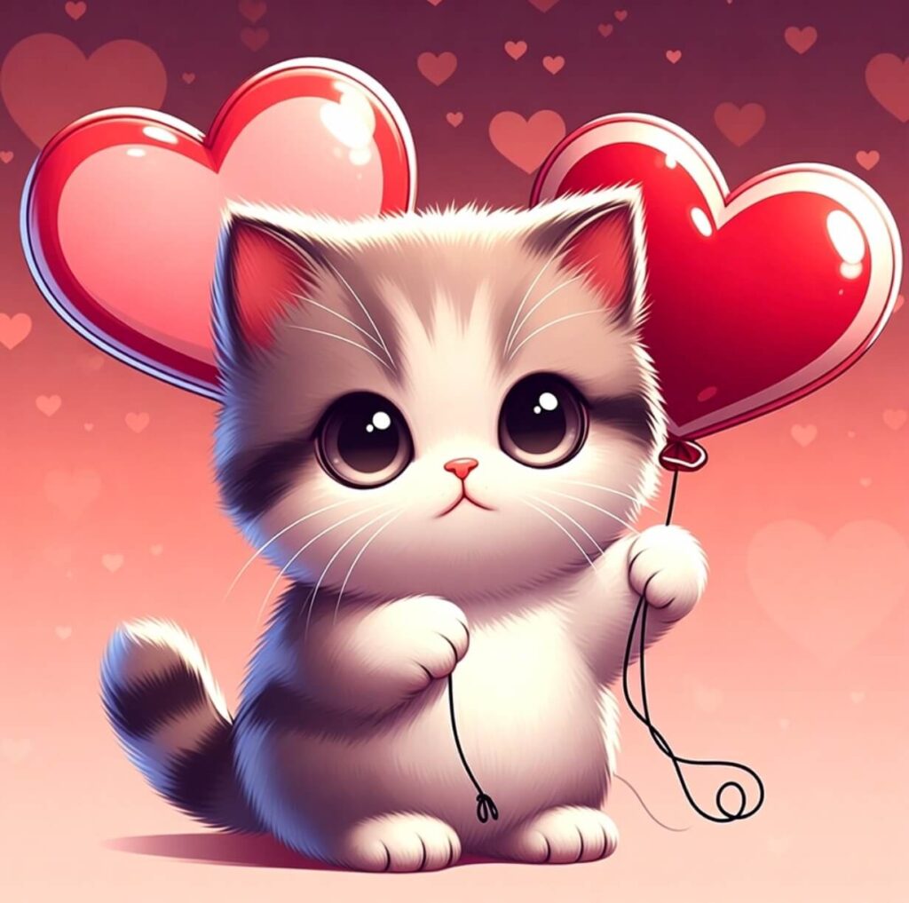 Valentine’s Day Cat Puns