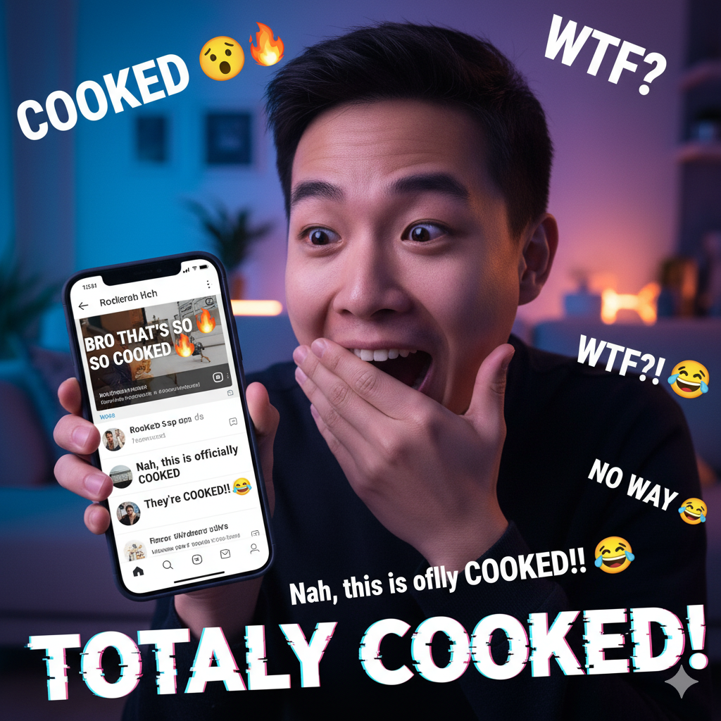 Cooked Slang Meaning