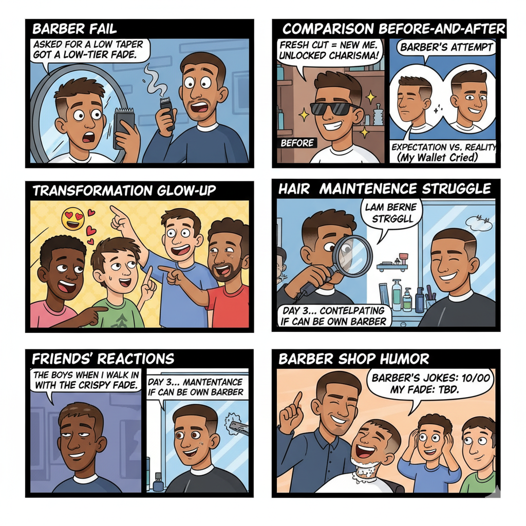 Low Taper Fade Memes