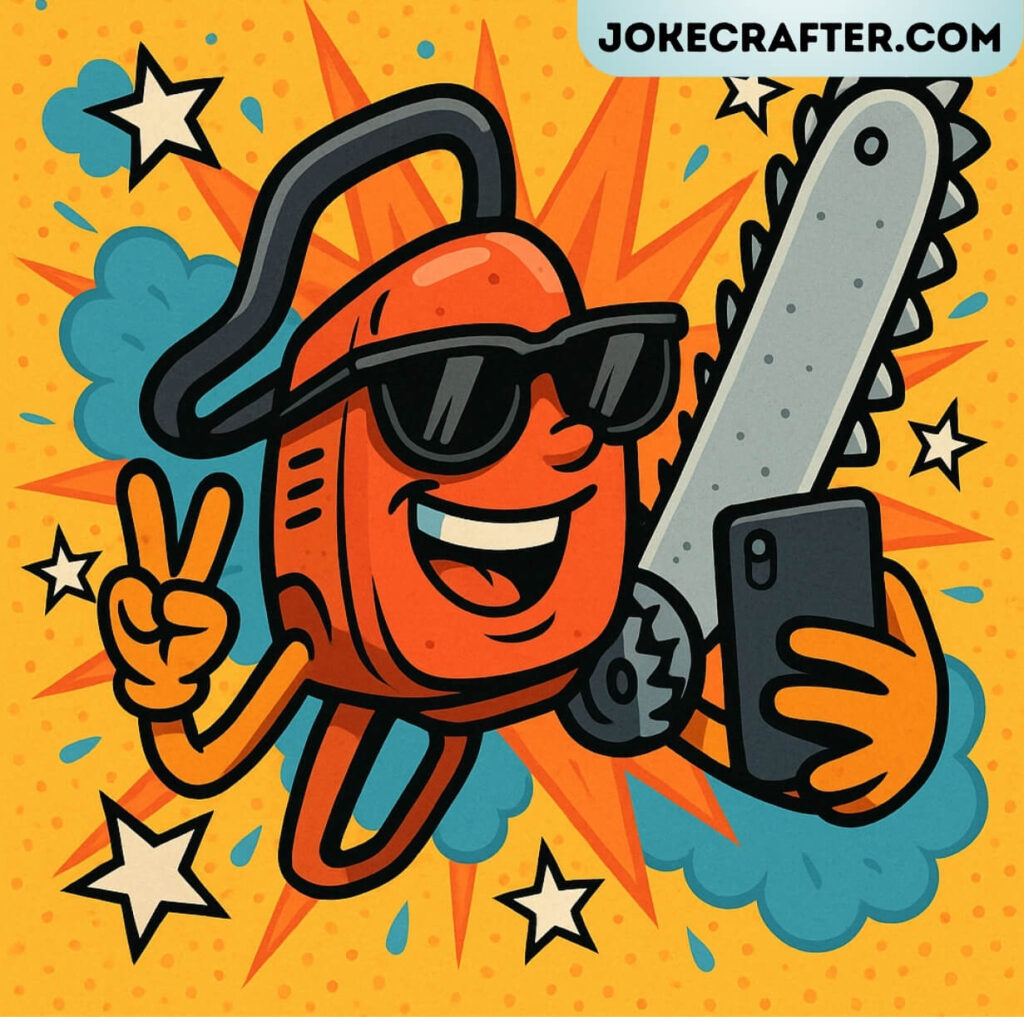 Chainsaw Jokes for Instagram Captions