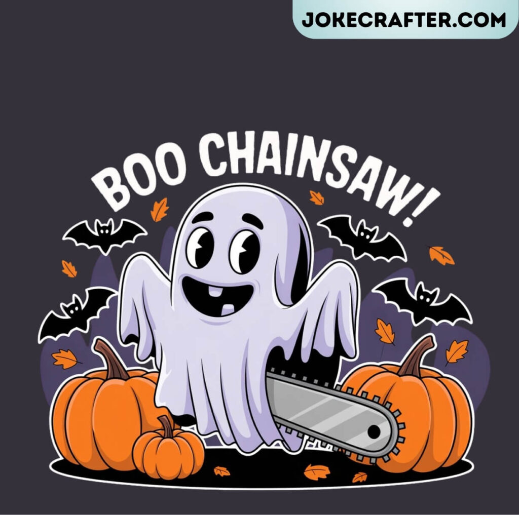 Chainsaw Puns for Halloween