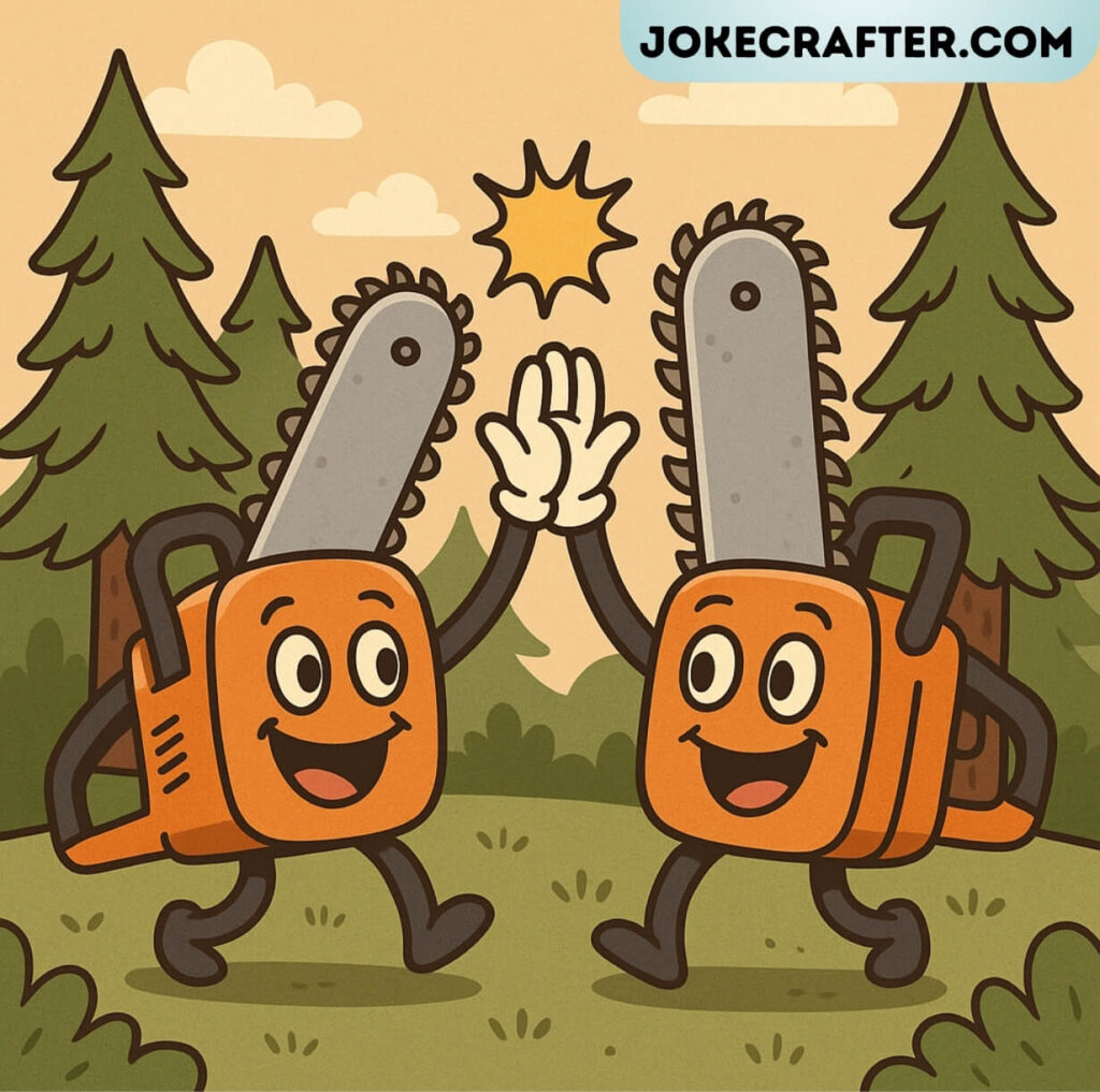 Funny Chainsaw Puns for Friends