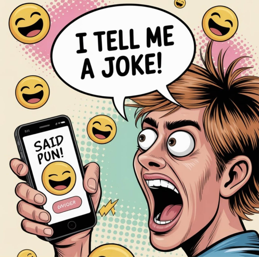 I Said Tell Me a Joke! Quick One-Liners for Every Mood