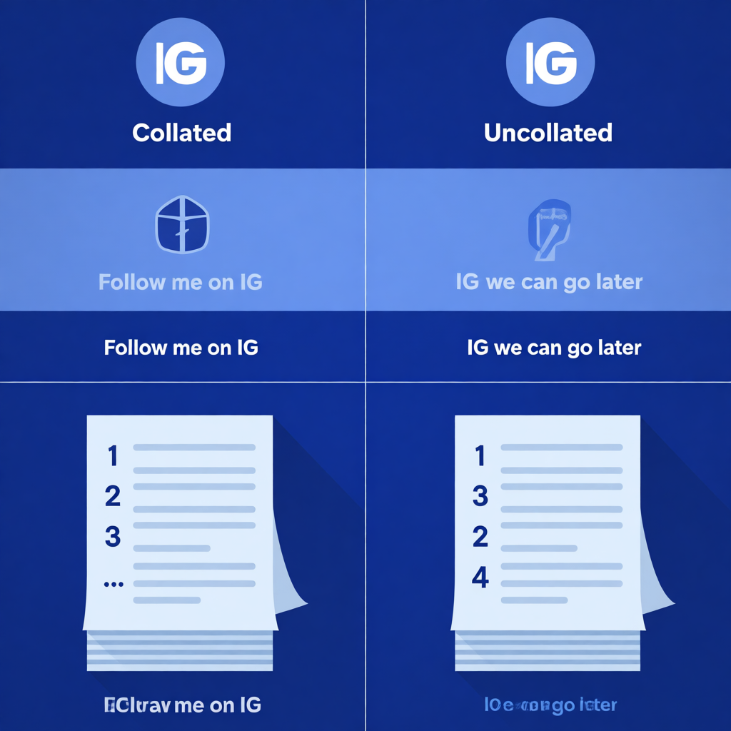 what does collate mean