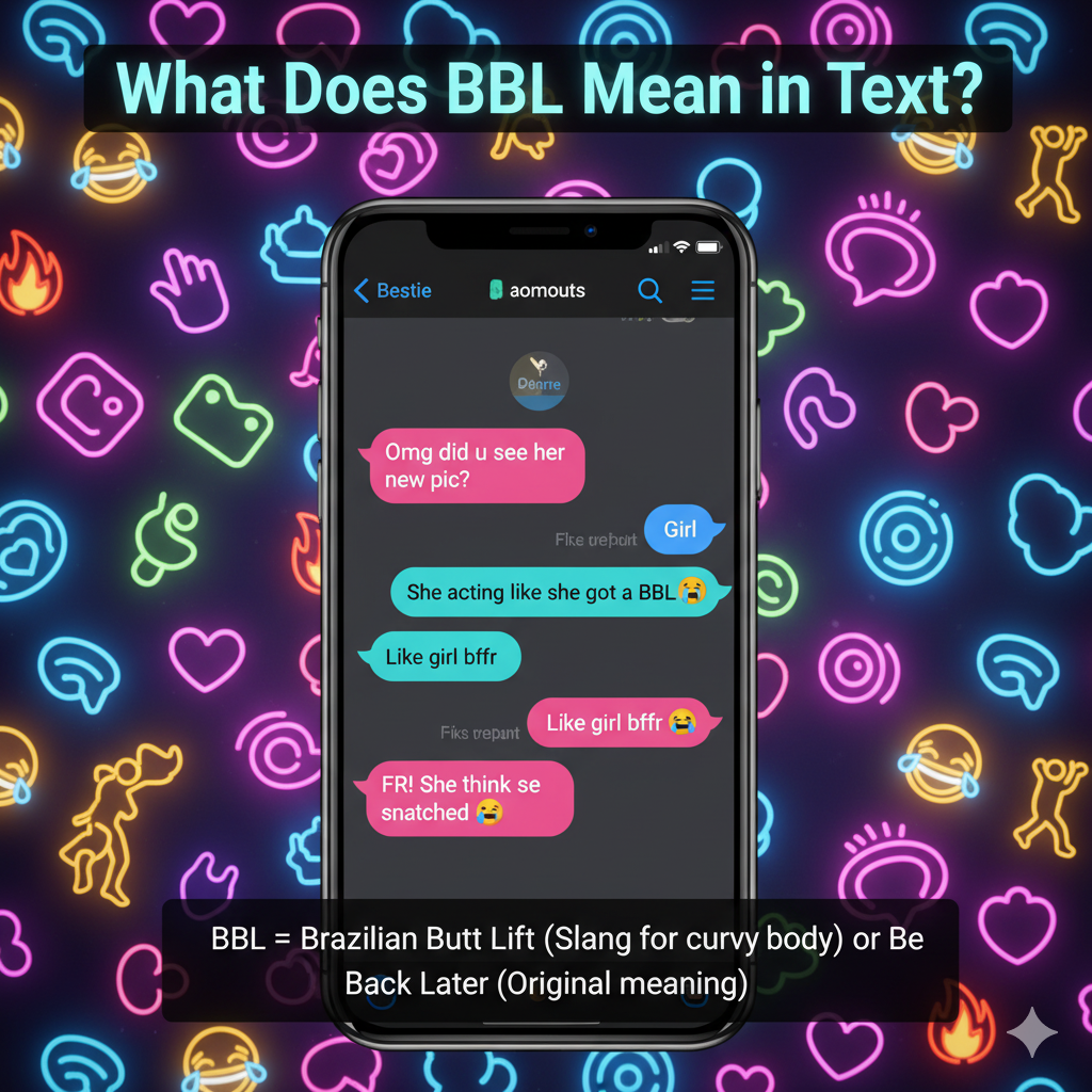💬 What Does BBL Mean in Text & Online Slang?