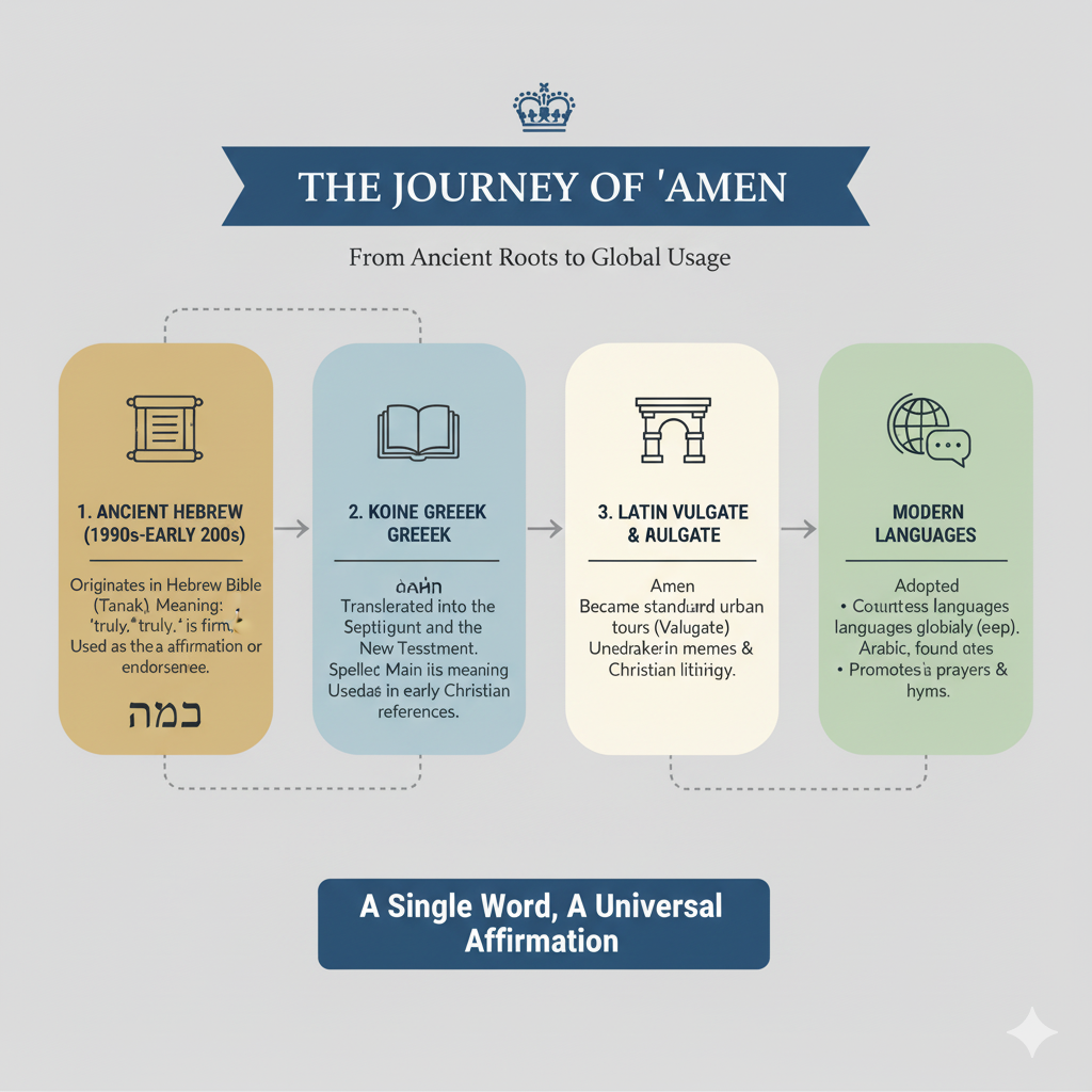 🕎 The Origin of the Word “Amen”