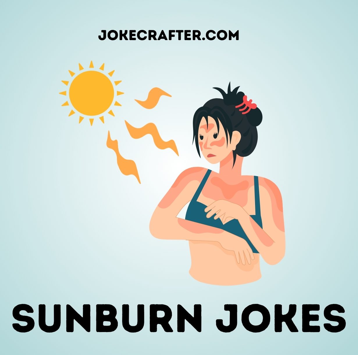 sunburn jokes