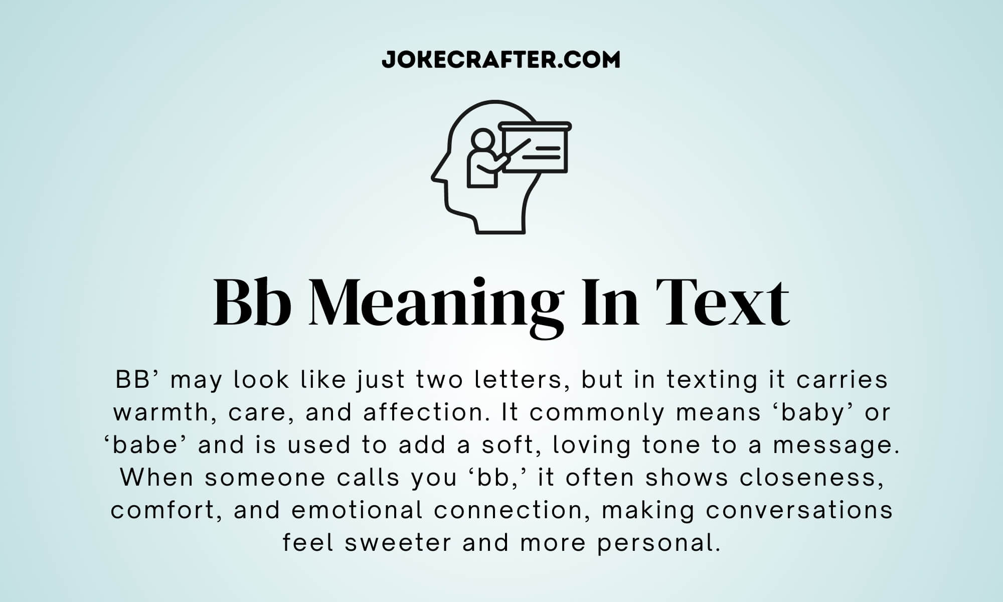 Bb Meaning In Text