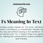 Fs Meaning In Text