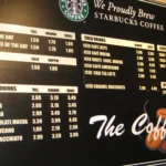 starbucks menu