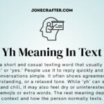 Yh Meaning In Text